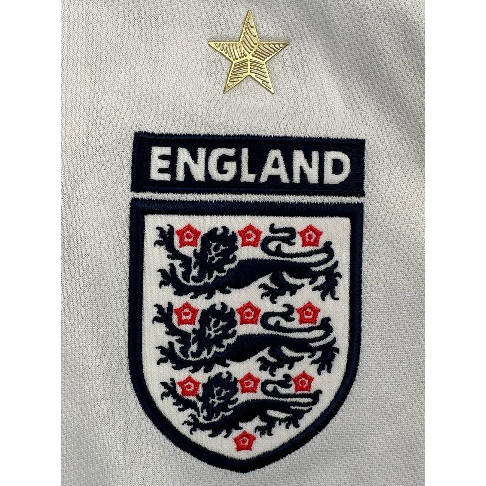 **SOLD** 2005-07 Vintage England Home Shirt Beckham - Picture 6 of 13